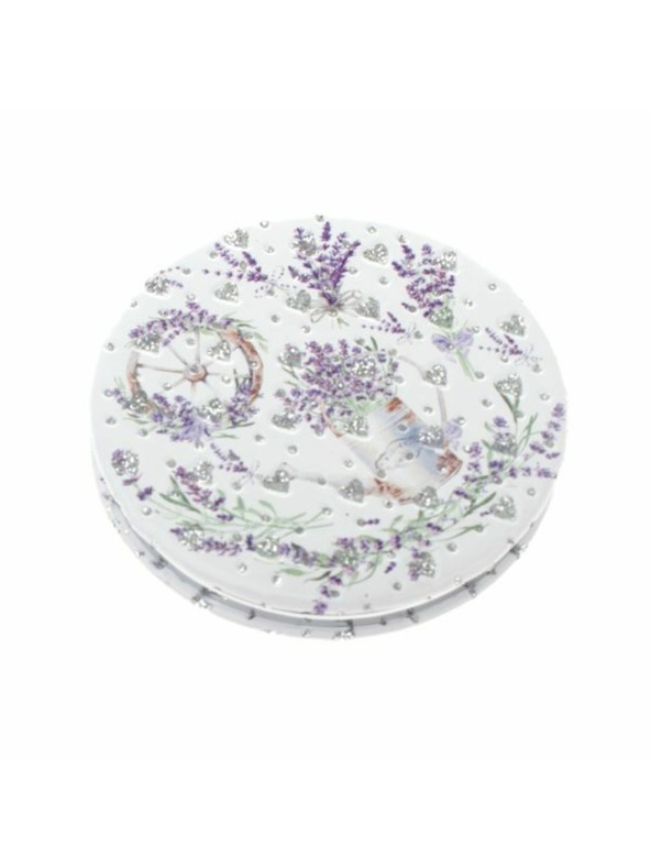 Casa de Engel Taschenkosmetikspiegel - Lavendel, 1/288