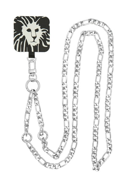 Anne Klein Silberne Handykette mit Metallkettenriemen Anne Klein WK/4023SVSV