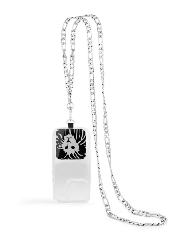 Anne Klein Silberne Handykette mit Metallkettenriemen Anne Klein WK/4023SVSV