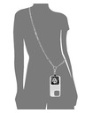 Anne Klein Silberne Handykette mit Metallkettenriemen Anne Klein WK/4023SVSV