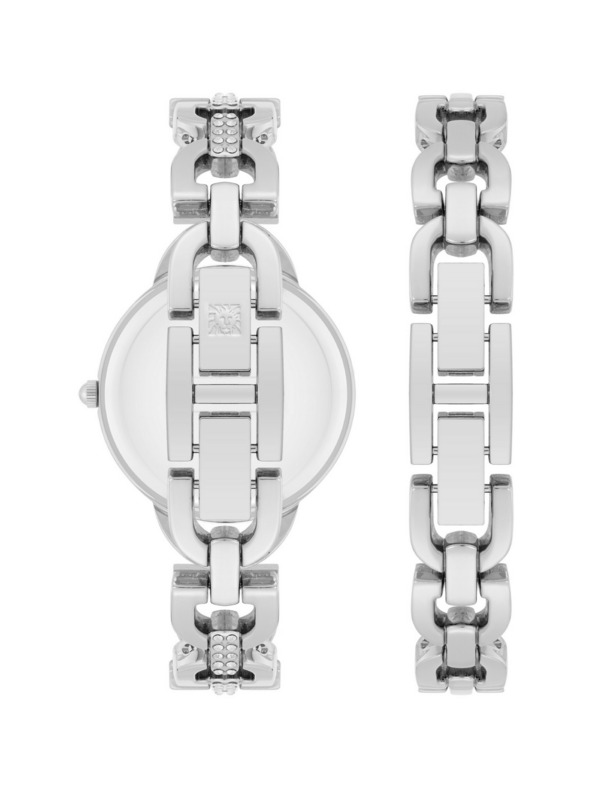 Anne Klein Geschenkset mit Uhr und Armband Anne Klein AK/4105SVST