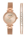 Anne Klein Geschenkset mit Uhr und Armband Anne Klein AK/3552RGST