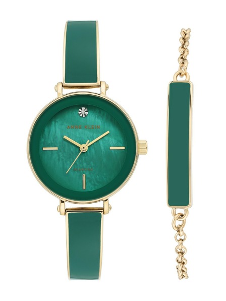 Anne Klein Geschenkset mit Uhr und Armband Anne Klein AK/3620GNST
