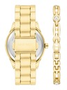 Nine West	 Damen-Geschenkset mit Uhr und Armband Nine West NW/2168GPST