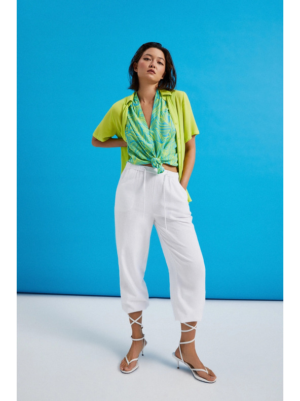 Moodo Grünes Top ärmellos