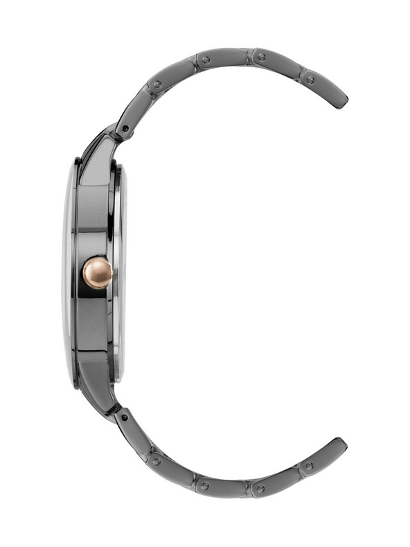 Nine West	 Nine West Damenarmbanduhr rund NW/2597FLGY