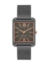 Nine West	 Nine West Damenarmbanduhr eckig NW/2091GYGY