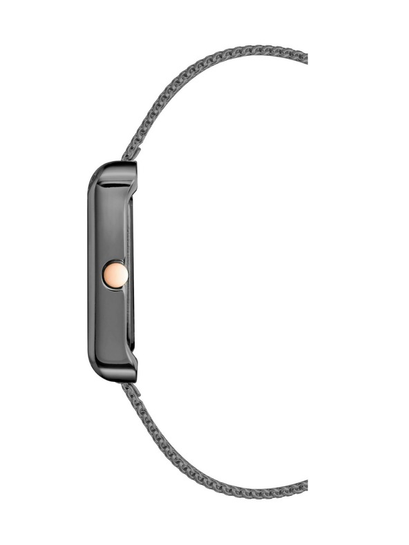 Nine West	 Nine West Damenarmbanduhr eckig NW/2091GYGY