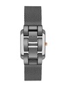 Nine West	 Nine West Damenarmbanduhr eckig NW/2091GYGY