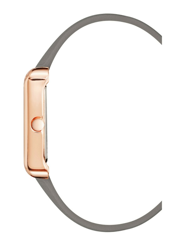 Nine West	 Nine West Damenarmbanduhr eckig NW/2116RGGY