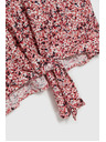 Moodo Rosa Bluse mit Bindung
