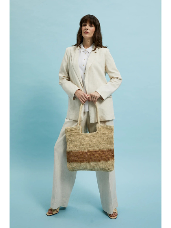 Moodo Flechtkorbtasche