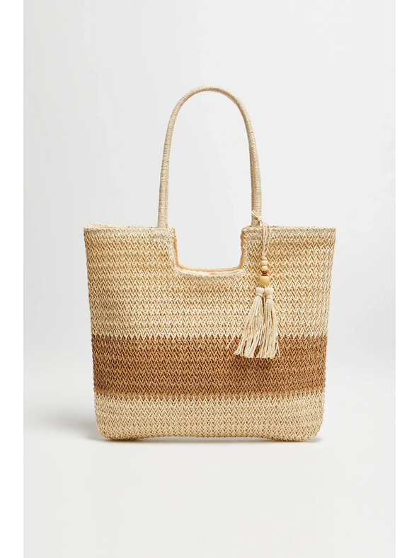 Moodo Flechtkorbtasche