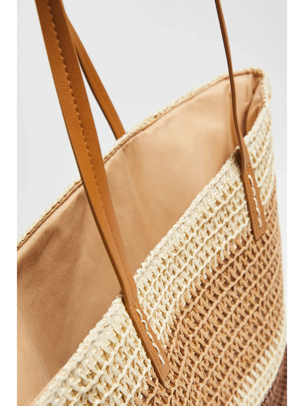 Moodo Flechtkorbtasche