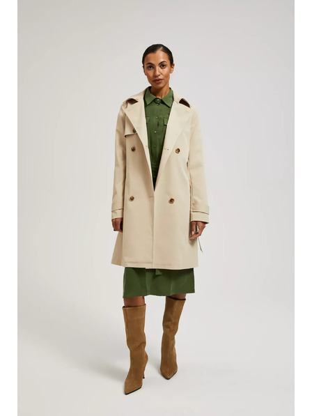 Moodo Beiger Trenchcoat