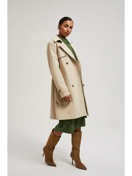 Moodo Beiger Trenchcoat