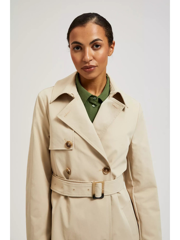 Moodo Beiger Trenchcoat