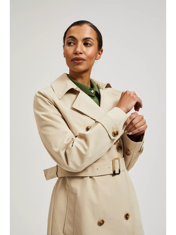 Moodo Beiger Trenchcoat