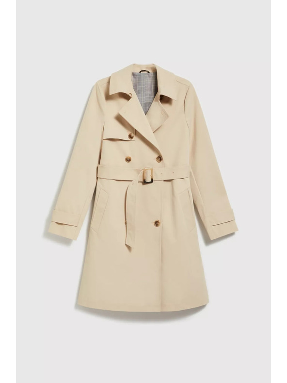 Moodo Beiger Trenchcoat