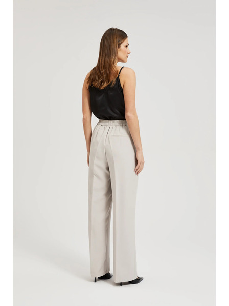 Moodo Graue formelle Damenhose