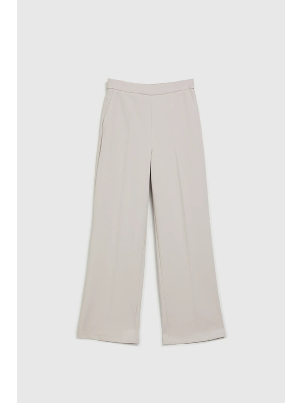 Moodo Graue formelle Damenhose