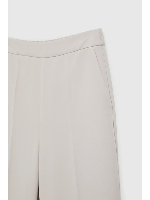 Moodo Graue formelle Damenhose