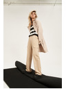 Moodo Beige Hose mit Taschen
