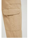 Moodo Beige Hose mit Taschen