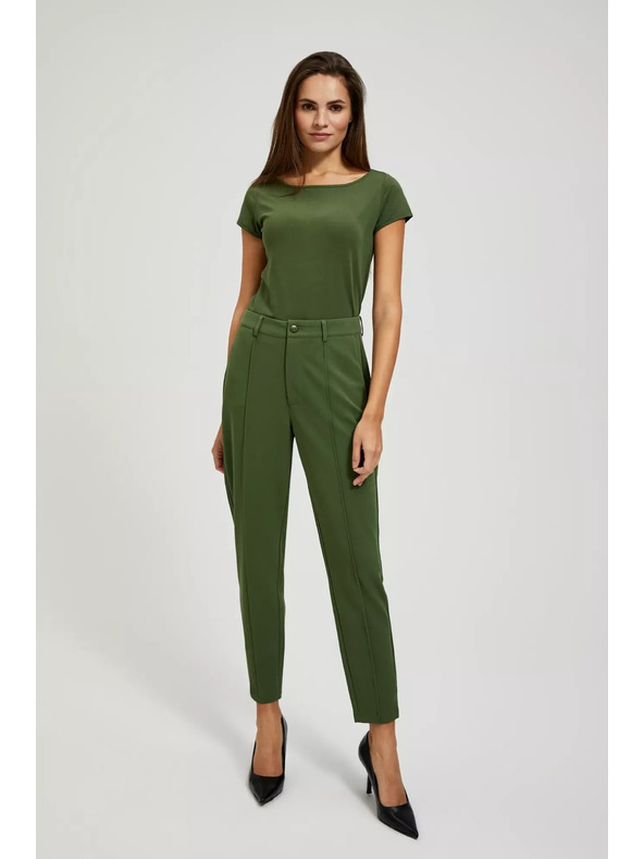 Moodo Khaki Damenhose