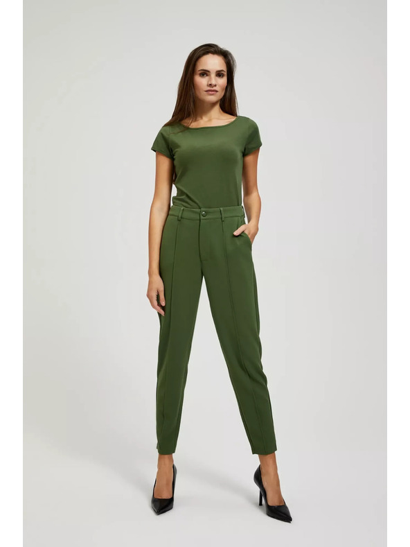 Moodo Khaki Damenhose