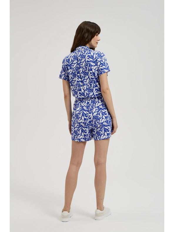 Moodo Blau-weiße Shorts von Moodo