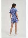 Moodo Blau-weiße Shorts von Moodo