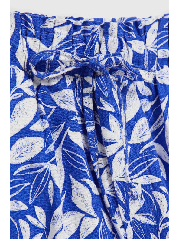 Moodo Blau-weiße Shorts von Moodo