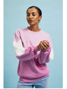 Moodo Rosa und weiße Sweatshirt