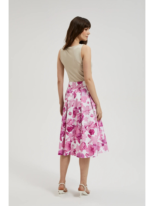 Moodo Rosa Faltenrock