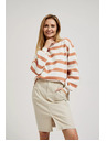 Moodo Gestreifter Pullover