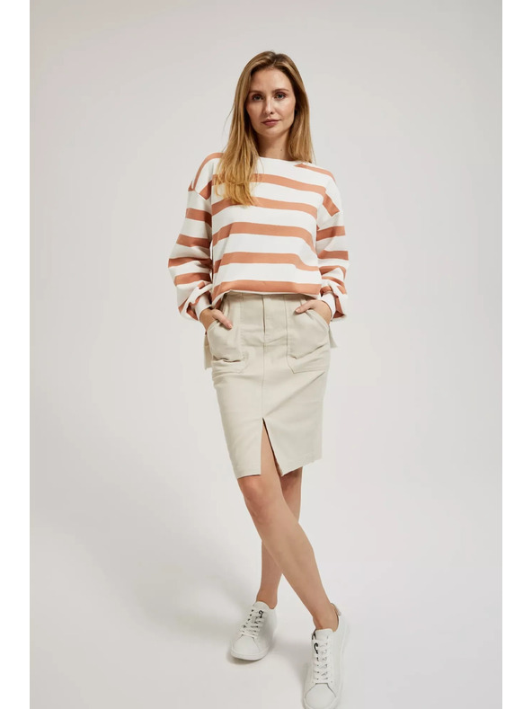 Moodo Gestreifter Strickpullover GAP