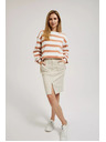 Moodo Gestreifter Pullover