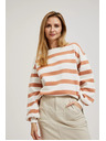 Moodo Gestreifter Pullover