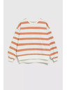 Moodo Gestreifter Pullover