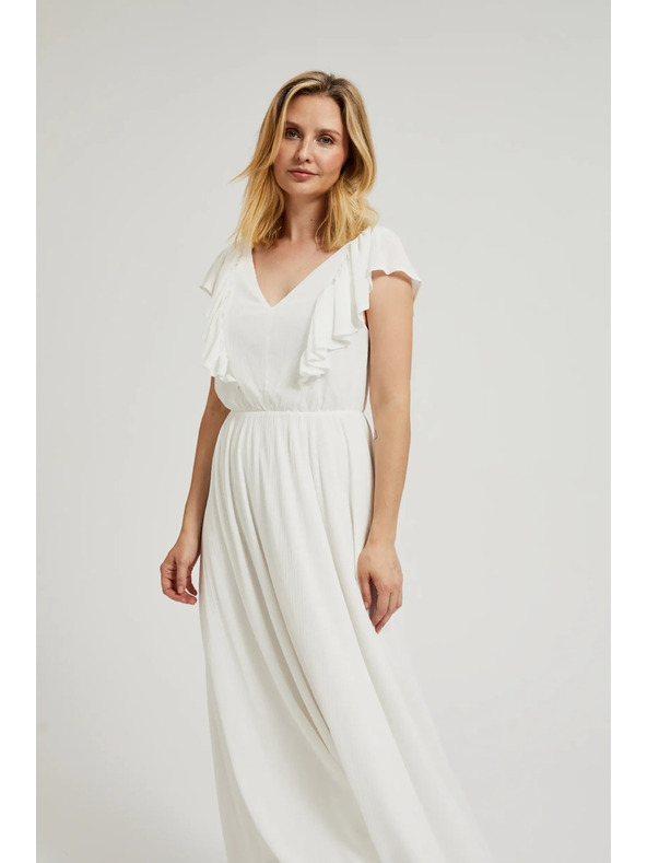 Moodo Lange Kleider mit Volants