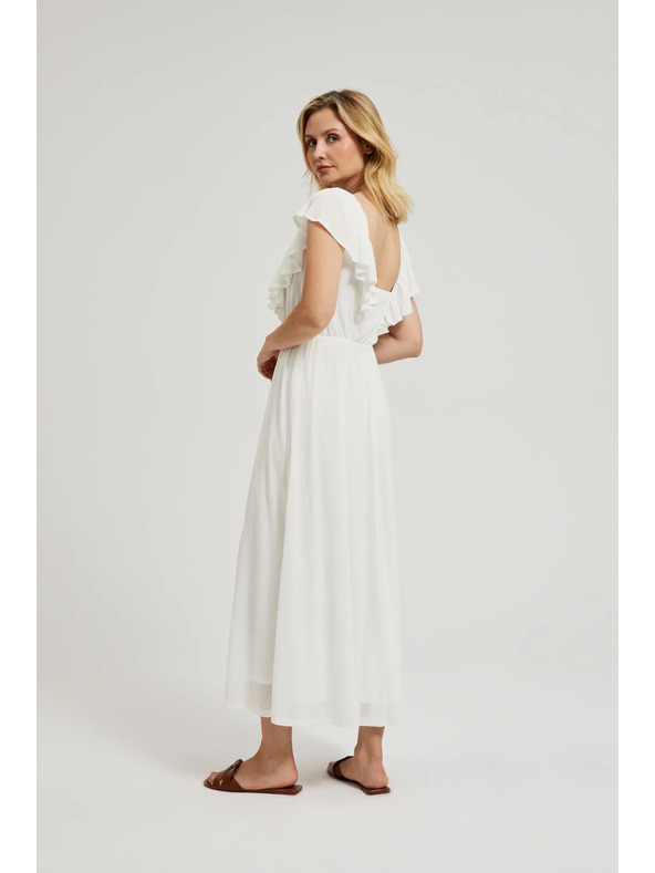 Moodo Lange Kleider mit Volants
