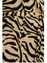 Moodo Beige gemusterte Kleider