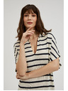 Moodo Lockeres gestreiftes Kleid