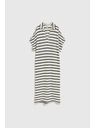 Moodo Lockeres gestreiftes Kleid