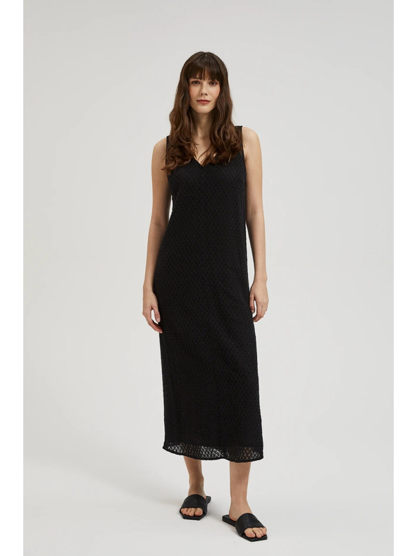 Moodo Schwarzes Trägerkleid