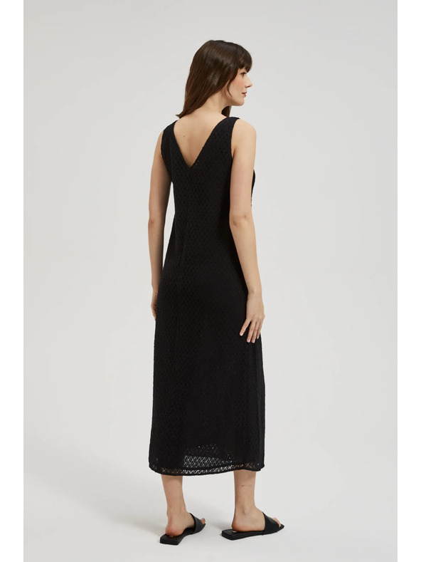 Moodo Schwarzes Trägerkleid