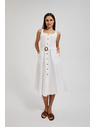Moodo Weißes Trägerkleid