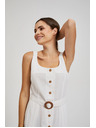 Moodo Weißes Trägerkleid