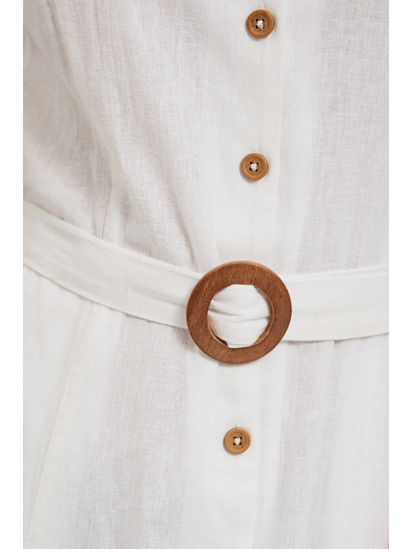 Moodo Weißes Trägerkleid